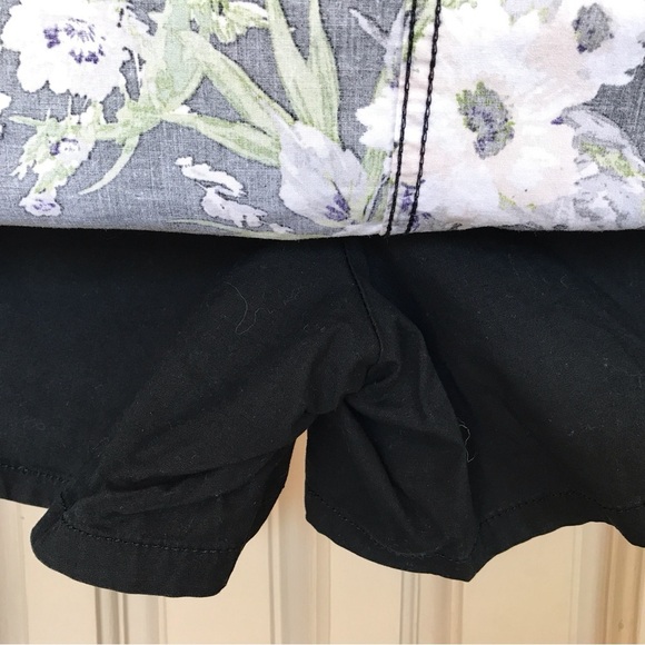 Croft & Barrow Skort Green/Black/White Sz12 Very Cute Shorts Under Skirt - Picture 2 of 6